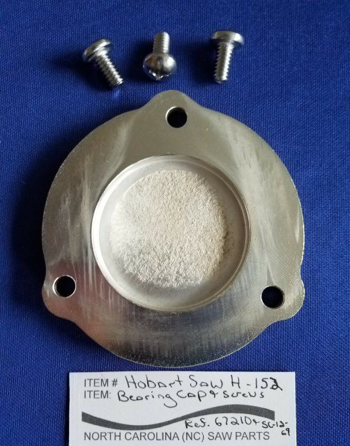 Bearing Cap With Screws Replaces #67210 For Hobart 5514 & 5614 Saw